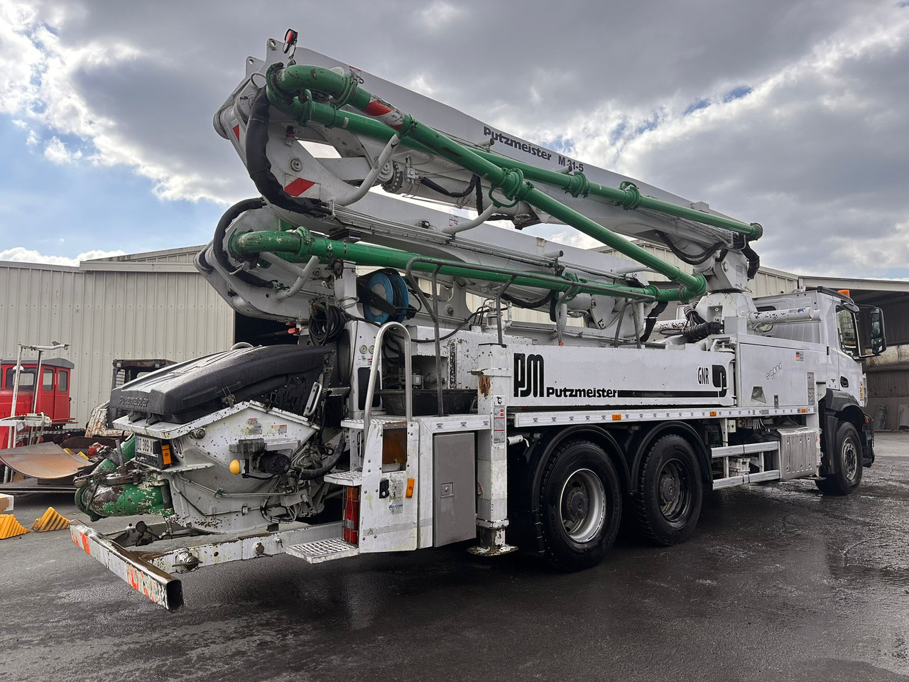 Pompe à béton PUTZ 31m avec cabine Mercedes-Benz Arocs 2636 DZ-389-XG - Автобетононасос: фото 5 Pompe à béton PUTZ 31m avec cabine Mercedes-Benz Arocs 2636 DZ-389-XG - Автобетононасос: фото 5