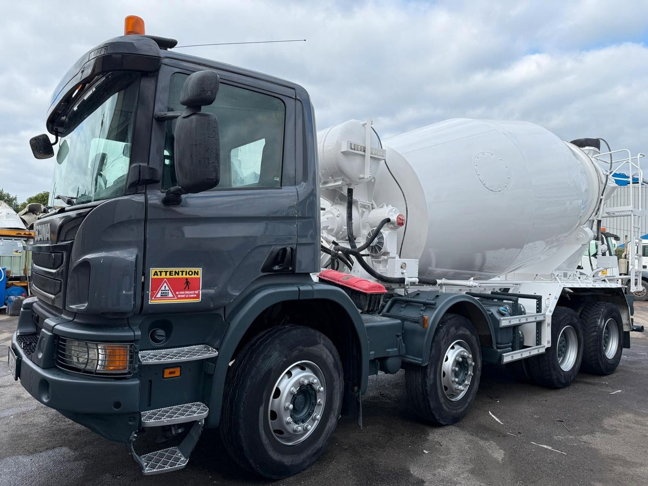 Scania P410 - Автобетоносмеситель: фото 1 Scania P410 - Автобетоносмеситель: фото 1