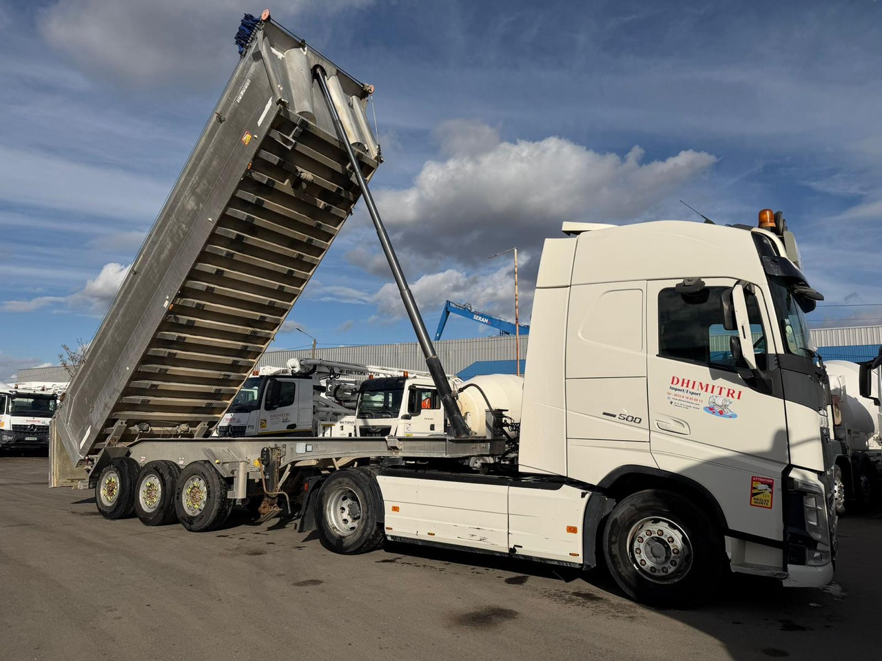 Ensemble tracteur + semi benne arrière DL-666-MB - Тягач, Самосвальный полуприцеп: фото 4 Ensemble tracteur + semi benne arrière DL-666-MB - Тягач, Самосвальный полуприцеп: фото 4