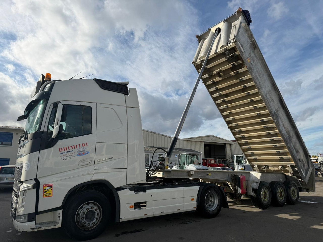 Ensemble tracteur + semi benne arrière DL-666-MB - Тягач, Самосвальный полуприцеп: фото 5 Ensemble tracteur + semi benne arrière DL-666-MB - Тягач, Самосвальный полуприцеп: фото 5