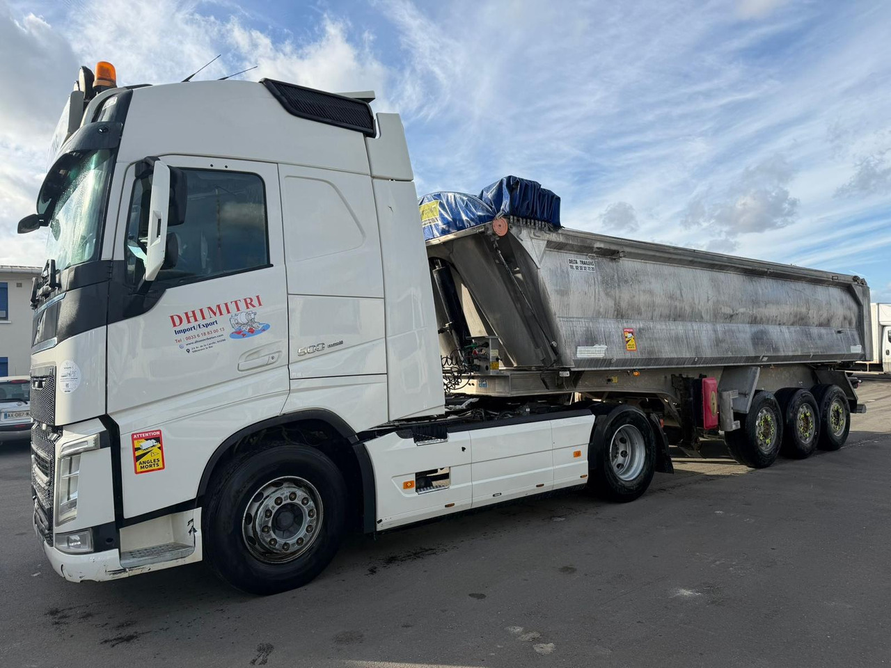 Ensemble tracteur + semi benne arrière DL-666-MB - Тягач, Самосвальный полуприцеп: фото 2 Ensemble tracteur + semi benne arrière DL-666-MB - Тягач, Самосвальный полуприцеп: фото 2