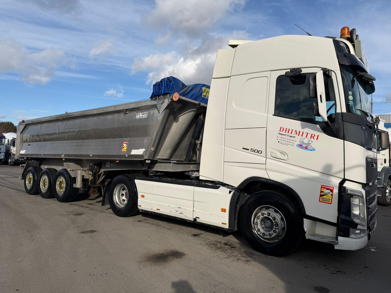 Ensemble tracteur + semi benne arrière DL-666-MB - Тягач, Самосвальный полуприцеп: фото 3 Ensemble tracteur + semi benne arrière DL-666-MB - Тягач, Самосвальный полуприцеп: фото 3