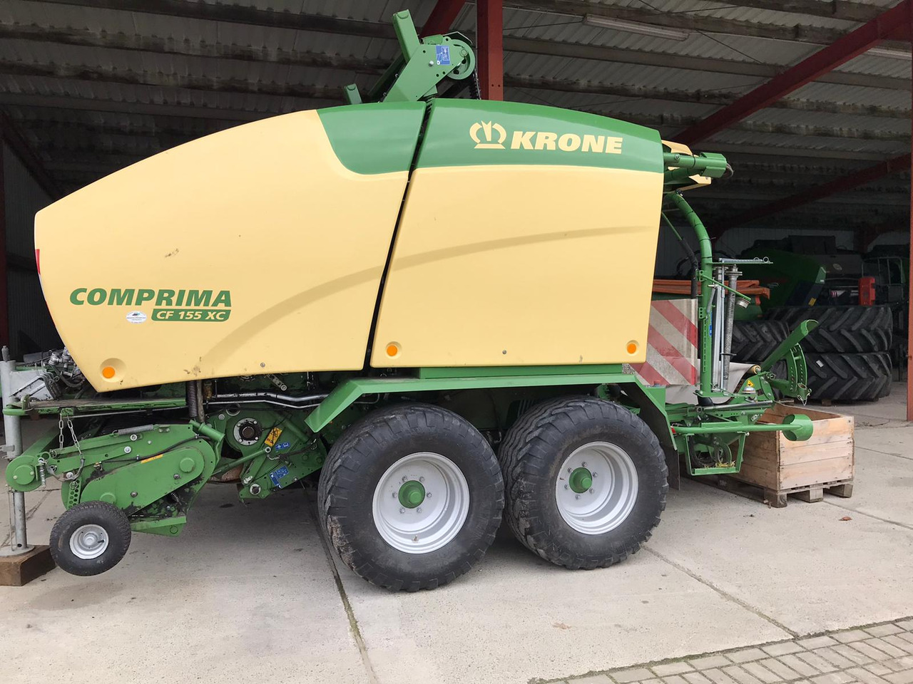 Техника для сенозаготовки Krone Comprima CF 155 XC: фото 7