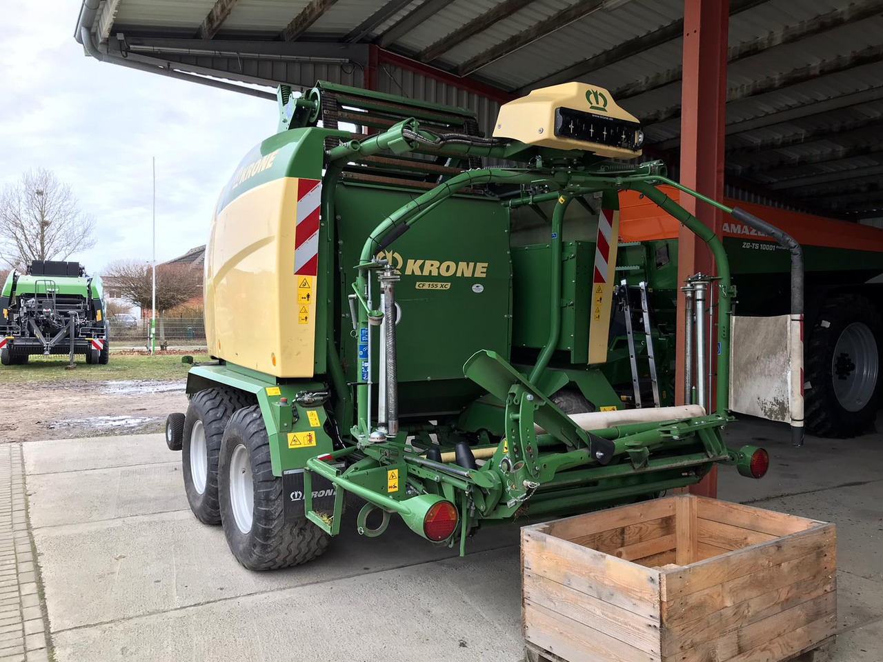 Техника для сенозаготовки Krone Comprima CF 155 XC: фото 6