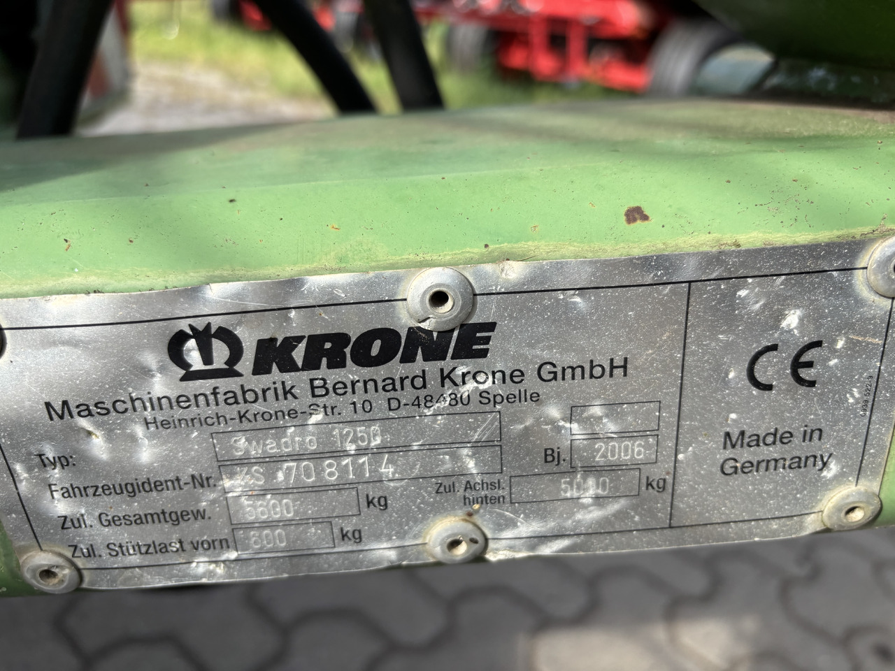 Krone Swadro Serie - Сеноворошилка: фото 4 Krone Swadro Serie - Сеноворошилка: фото 4