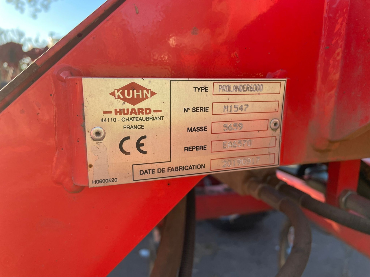 Kuhn Prolander 6000 - Культиватор: фото 3 Kuhn Prolander 6000 - Культиватор: фото 3