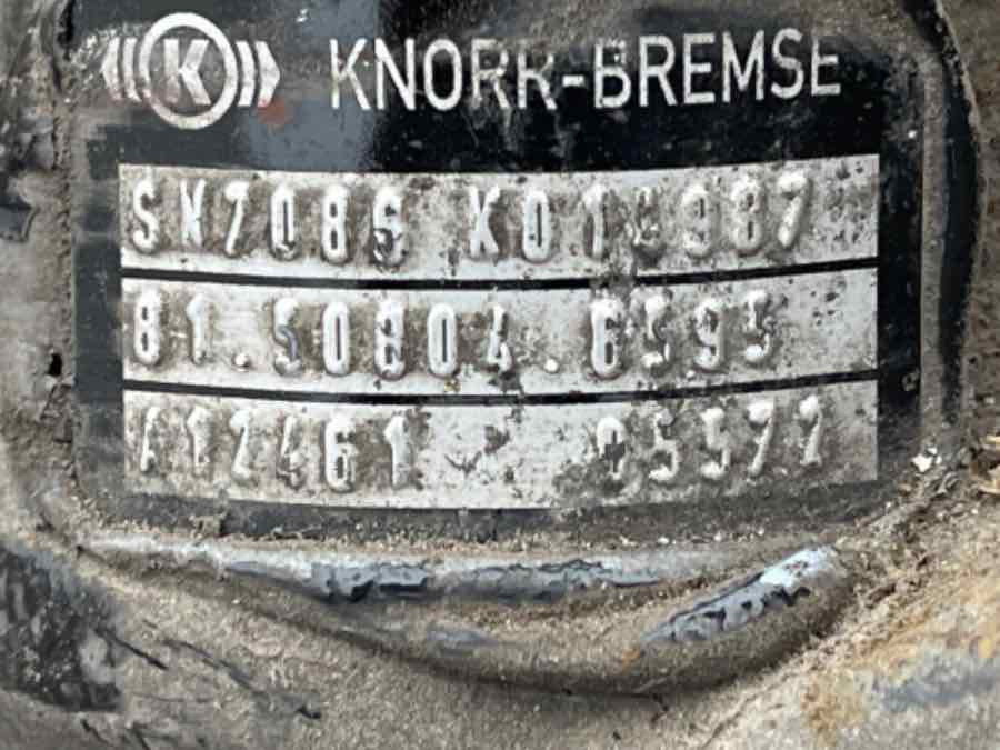 MAN BRAKE CALIBER 81.50804-6595 - Тормозной суппорт для Грузовиков: фото 2 MAN BRAKE CALIBER 81.50804-6595 - Тормозной суппорт для Грузовиков: фото 2