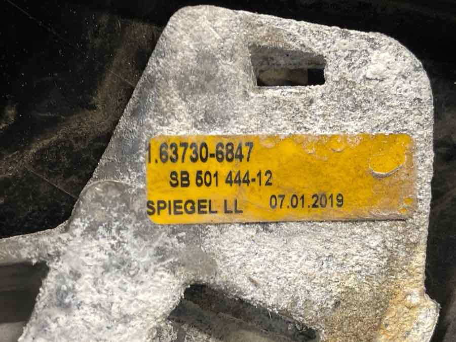 MAN MIRROR 81.63730-6847 - Кабина и интерьер для Грузовиков: фото 3 MAN MIRROR 81.63730-6847 - Кабина и интерьер для Грузовиков: фото 3