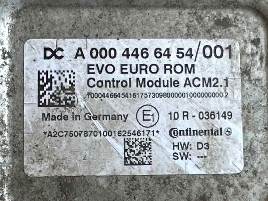 MERCEDES ECU A0004466454 - Электрическая система для Грузовиков: фото 3 MERCEDES ECU A0004466454 - Электрическая система для Грузовиков: фото 3