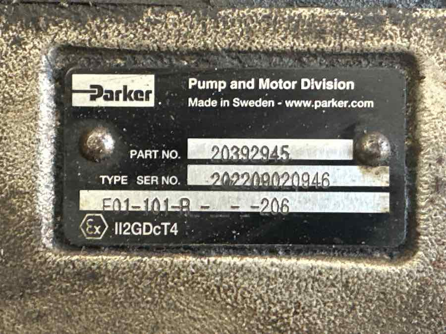 PARKER HYDRAULIC PUMP E01-101-R 20392945 - Гидравлика для Грузовиков: фото 3 PARKER HYDRAULIC PUMP E01-101-R 20392945 - Гидравлика для Грузовиков: фото 3