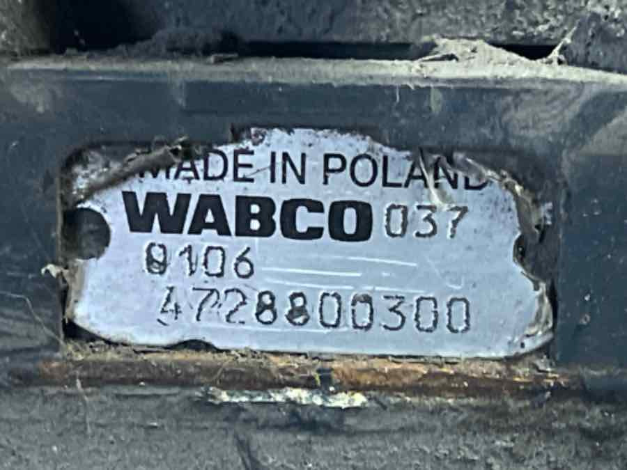 WABCO VALVE ECAS 4728800300 - Тормозной клапан для Грузовиков: фото 1 WABCO VALVE ECAS 4728800300 - Тормозной клапан для Грузовиков: фото 1