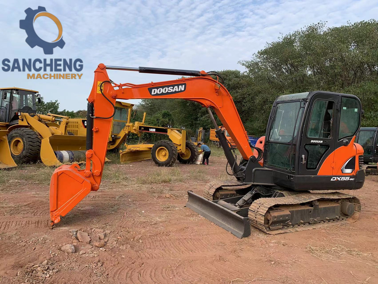 DOOSAN DX55 - Экскаватор: фото 4 DOOSAN DX55 - Экскаватор: фото 4