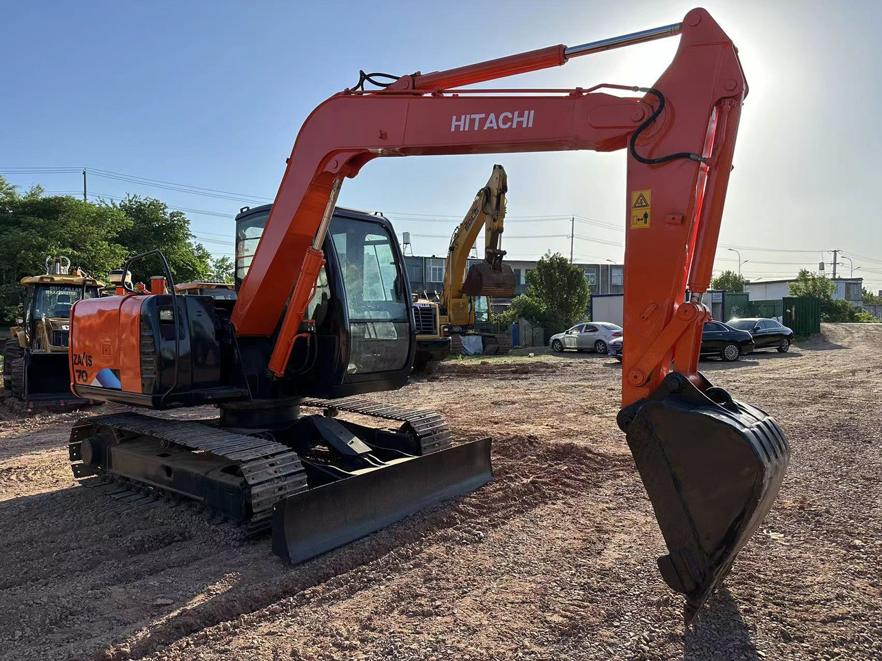 Hitachi ZX70 mini excavator - Мини-экскаватор: фото 5 Hitachi ZX70 mini excavator - Мини-экскаватор: фото 5