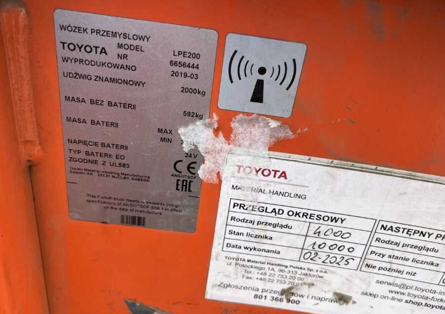 BT LPE200 - Тележка: фото 4 BT LPE200 - Тележка: фото 4