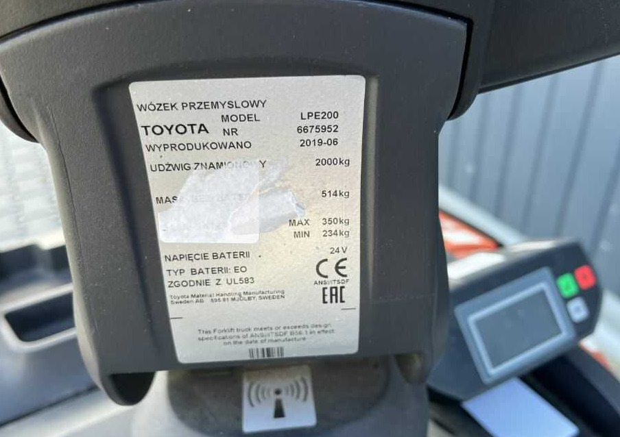 BT LPE200 - Тележка: фото 4 BT LPE200 - Тележка: фото 4
