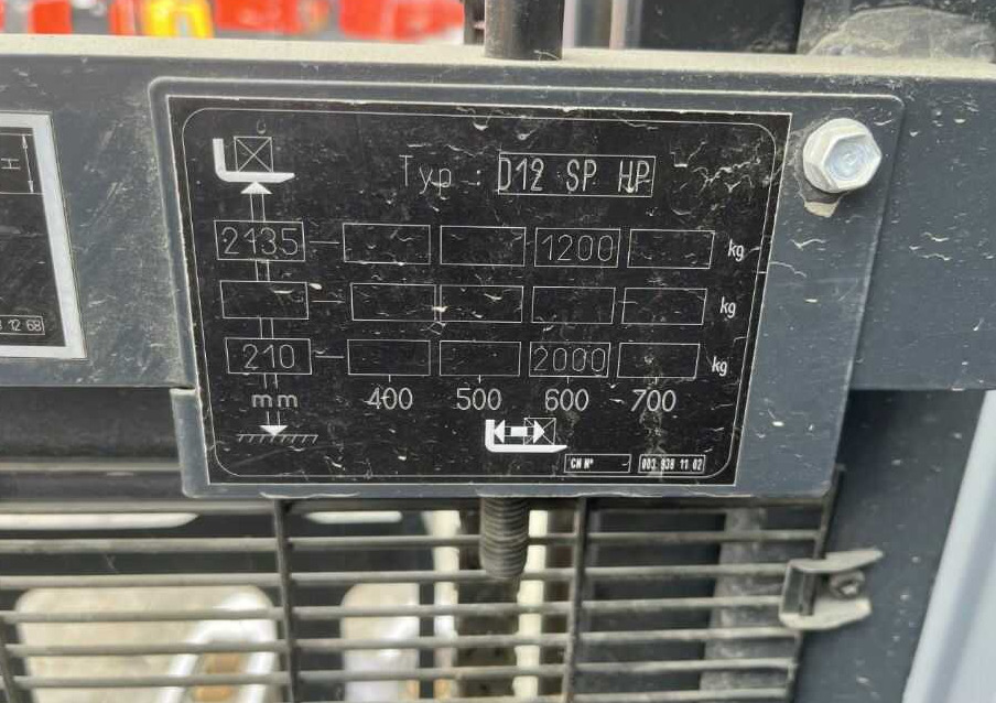 Штабелер Linde D12SPHP: фото 7