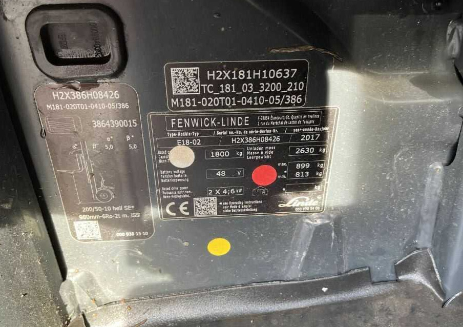 Linde E18-02 - Электропогрузчик: фото 4 Linde E18-02 - Электропогрузчик: фото 4