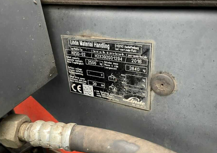 Linde H25D-02 - Дизельный погрузчик: фото 4 Linde H25D-02 - Дизельный погрузчик: фото 4