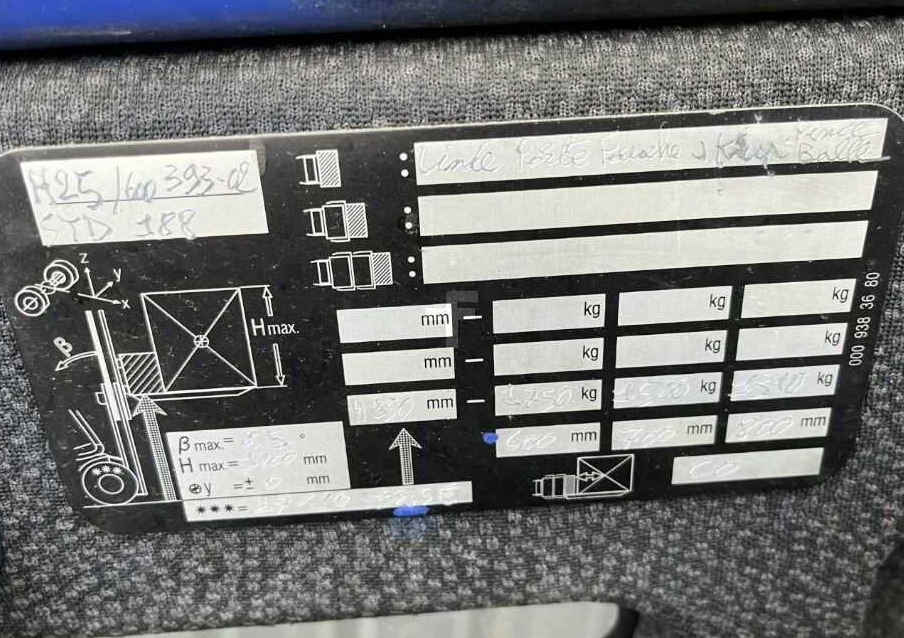 Газовый погрузчик Linde H25T: фото 6