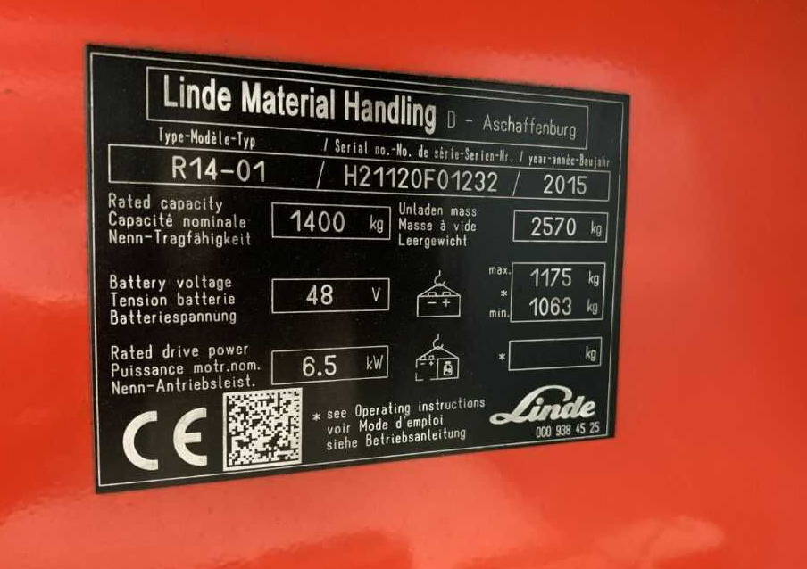 Linde R14-01 - Ричтрак: фото 4 Linde R14-01 - Ричтрак: фото 4