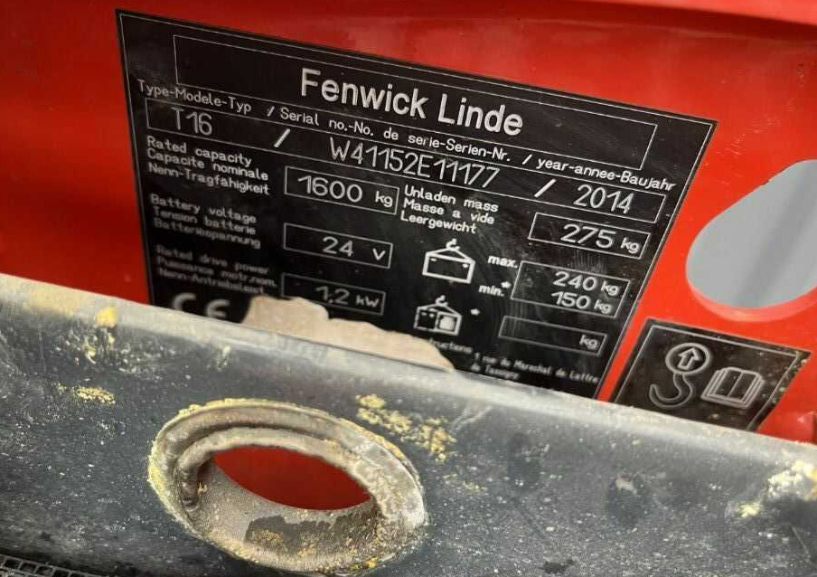 Linde T16 - Тележка: фото 4 Linde T16 - Тележка: фото 4