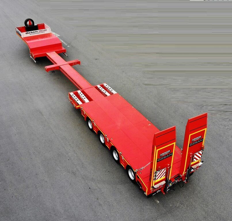VEGA TRAILER 4 Axle Low-Bed (OZS-L4) - Низкорамный полуприцеп: фото 2 VEGA TRAILER 4 Axle Low-Bed (OZS-L4) - Низкорамный полуприцеп: фото 2