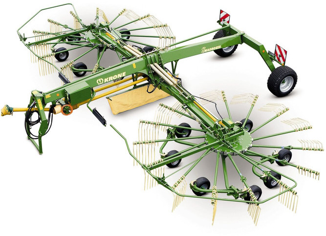 Krone Middenaflegharken met twee elementen - Сеноворошилка: фото 1 Krone Middenaflegharken met twee elementen - Сеноворошилка: фото 1