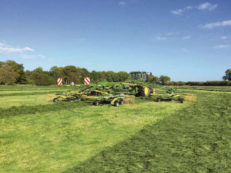 Krone vier harkelementen en Zijaflegharken - Сеноворошилка: фото 5 Krone vier harkelementen en Zijaflegharken - Сеноворошилка: фото 5
