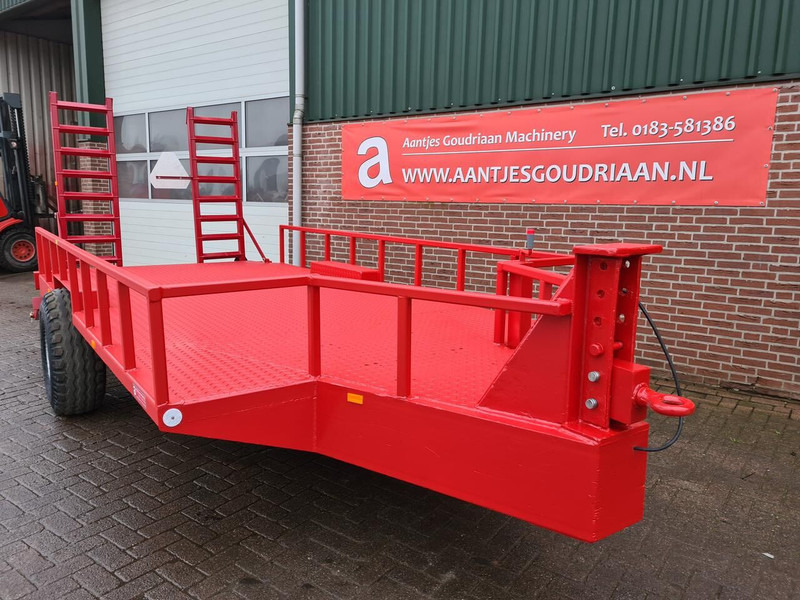 Oprijwagen/ bakkenwagen - Прицеп бортовой/ Платформа: фото 5 Oprijwagen/ bakkenwagen - Прицеп бортовой/ Платформа: фото 5