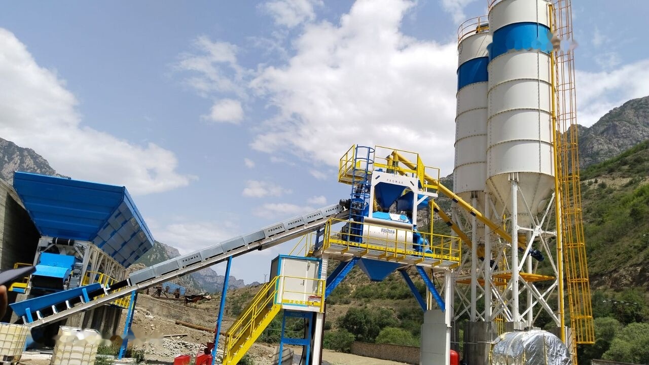 Promax Compact Concrete Batching Plant C120-TWN-LINE (120m3/h) - Бетонный завод: фото 2 Promax Compact Concrete Batching Plant C120-TWN-LINE (120m3/h) - Бетонный завод: фото 2