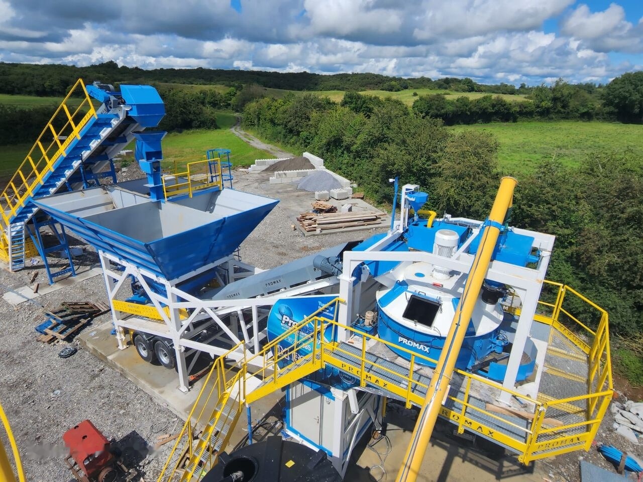 Promax Mobile Concrete Batching Plant PROMAX M60-PLNT (60m³/h) - Силос для цемента: фото 2 Promax Mobile Concrete Batching Plant PROMAX M60-PLNT (60m³/h) - Силос для цемента: фото 2
