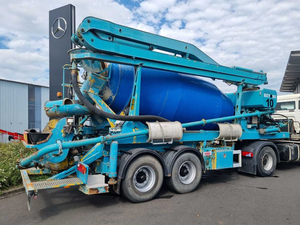 De Buf Beton-Mischer 9m³/Sermac 24m Betonpumpe - Полуприцеп бетоносмеситель: фото 2 De Buf Beton-Mischer 9m³/Sermac 24m Betonpumpe - Полуприцеп бетоносмеситель: фото 2