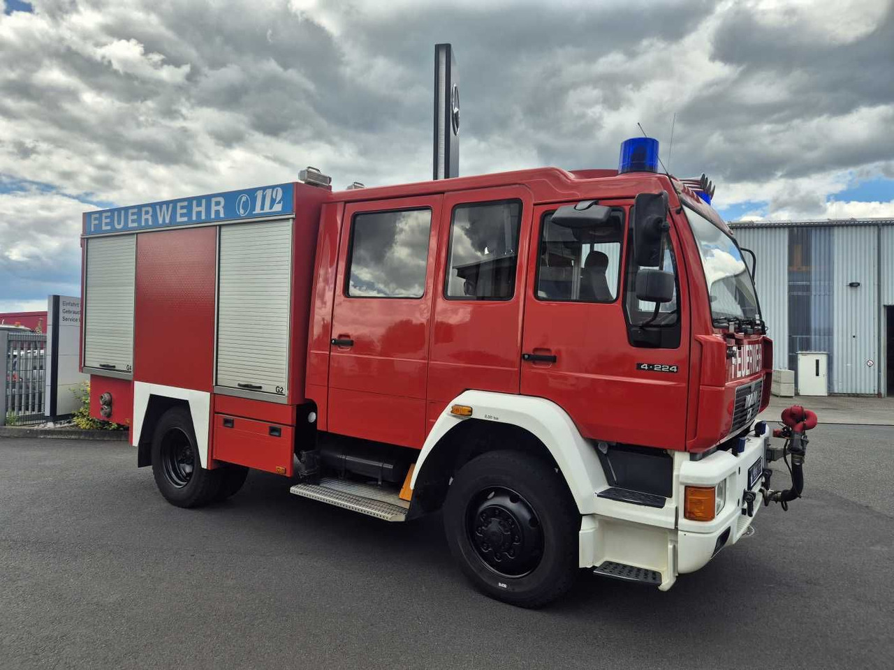 MAN 14.224 4x4 TLF 16/29 Tanklöschfahrzeug Feuerwehr - Грузовик: фото 4 MAN 14.224 4x4 TLF 16/29 Tanklöschfahrzeug Feuerwehr - Грузовик: фото 4