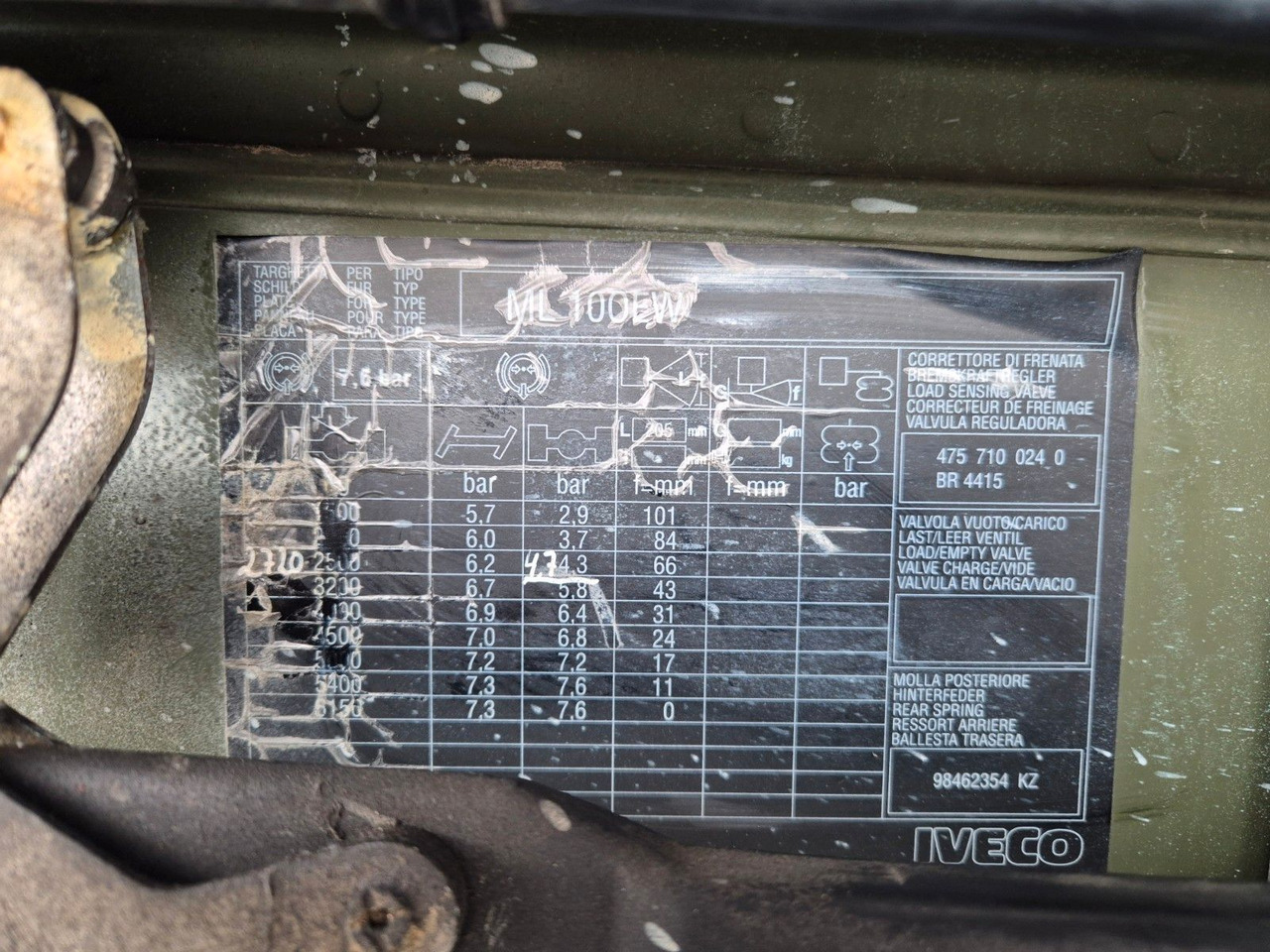 Грузовик бортовой/ Платформа Iveco Eurocargo ML100E22WM-BW 4x4 Pritsche L-Haus Bett: фото 24 Грузовик бортовой/ Платформа Iveco Eurocargo ML100E22WM-BW 4x4 Pritsche L-Haus Bett: фото 24