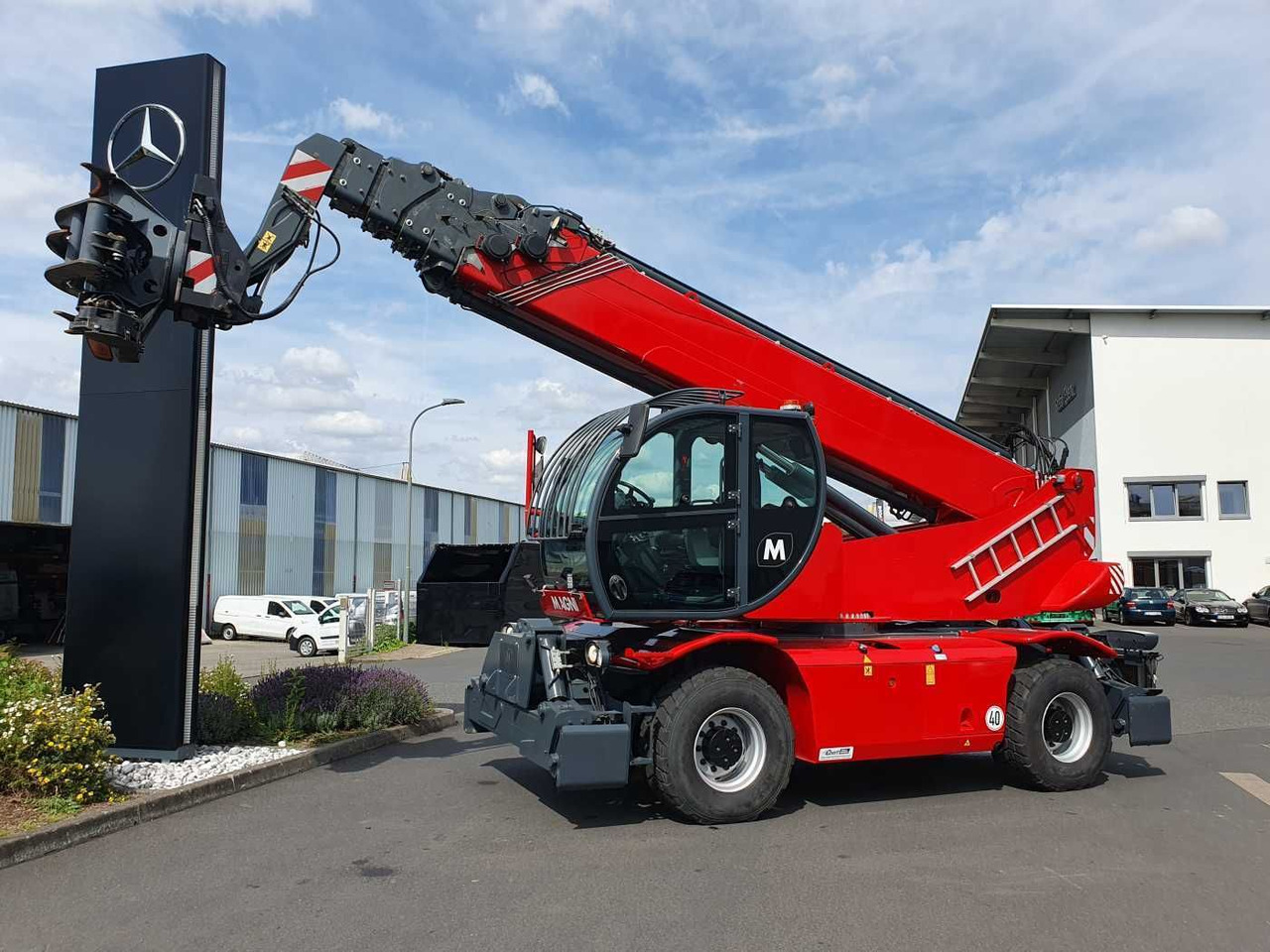 Magni RTH 5.35 SH / Fällkran / nur 2.034h - Телескопический погрузчик: фото 1 Magni RTH 5.35 SH / Fällkran / nur 2.034h - Телескопический погрузчик: фото 1