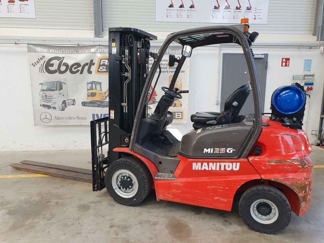 Manitou MI 25 G / Triplex: 4.70m / nur 1.976h! / SS - Газовый погрузчик: фото 2 Manitou MI 25 G / Triplex: 4.70m / nur 1.976h! / SS - Газовый погрузчик: фото 2