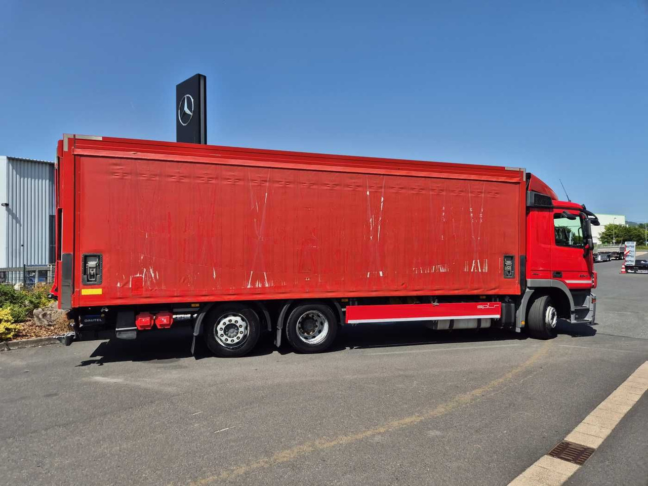 Mercedes-Benz Actros 2541 L 6x2 Schiebeplanen LBW AHK - Тентованный грузовик: фото 5 Mercedes-Benz Actros 2541 L 6x2 Schiebeplanen LBW AHK - Тентованный грузовик: фото 5