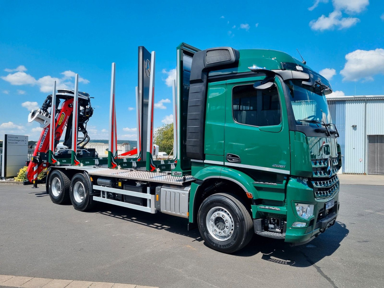 Mercedes-Benz Arocs 2651L 6x4 Palfinger-EPSILON Y Crane M12Z91 - Лесовоз, Автоманипулятор: фото 4 Mercedes-Benz Arocs 2651L 6x4 Palfinger-EPSILON Y Crane M12Z91 - Лесовоз, Автоманипулятор: фото 4
