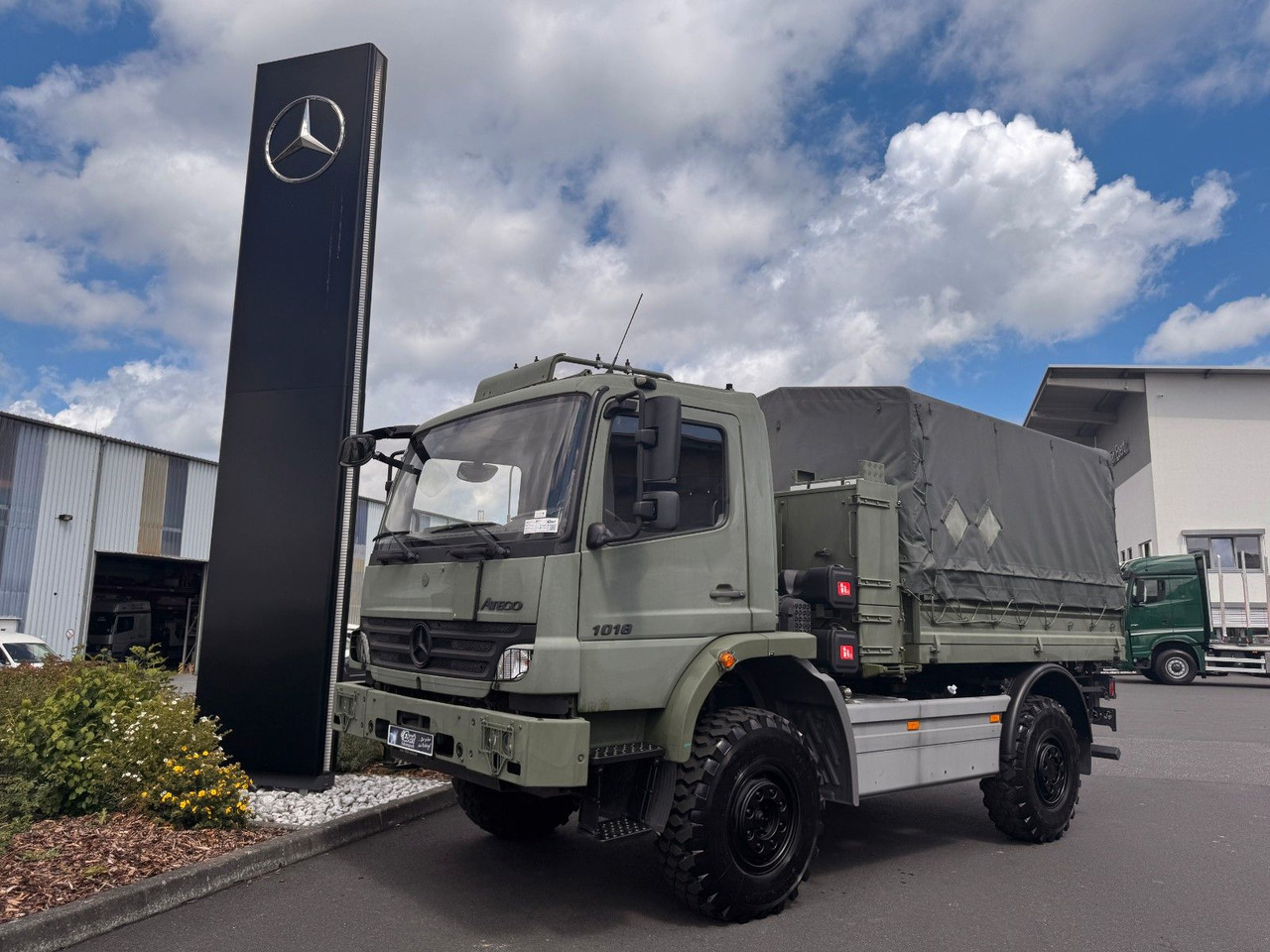 Mercedes-Benz Atego 1018 A 4x4 Singlebereifung 7 Stück vorh. - Тентованный грузовик: фото 2 Mercedes-Benz Atego 1018 A 4x4 Singlebereifung 7 Stück vorh. - Тентованный грузовик: фото 2