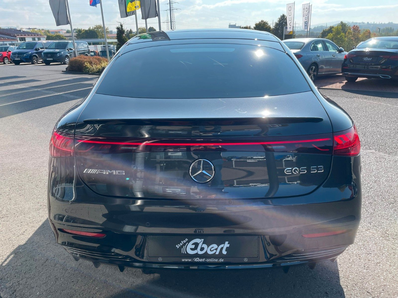 Mercedes-Benz EQS 53 AMG 4M HUD+Pano+Hyper+Fond+Burm+TV+VOLL - Седан: фото 4 Mercedes-Benz EQS 53 AMG 4M HUD+Pano+Hyper+Fond+Burm+TV+VOLL - Седан: фото 4