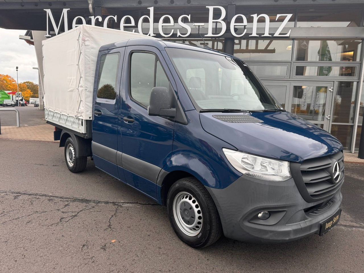 Mercedes-Benz Sprinter 215 CDI DoKa 9G Klima AHK SHZ - Тентованный фургон, Грузопассажирский фургон: фото 1 Mercedes-Benz Sprinter 215 CDI DoKa 9G Klima AHK SHZ - Тентованный фургон, Грузопассажирский фургон: фото 1