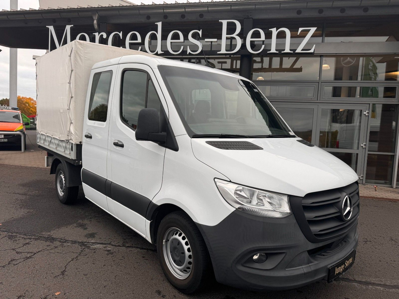 Mercedes-Benz Sprinter 215 CDI DoKa 9G Klima AHK SHZ - Тентованный фургон, Грузопассажирский фургон: фото 1 Mercedes-Benz Sprinter 215 CDI DoKa 9G Klima AHK SHZ - Тентованный фургон, Грузопассажирский фургон: фото 1