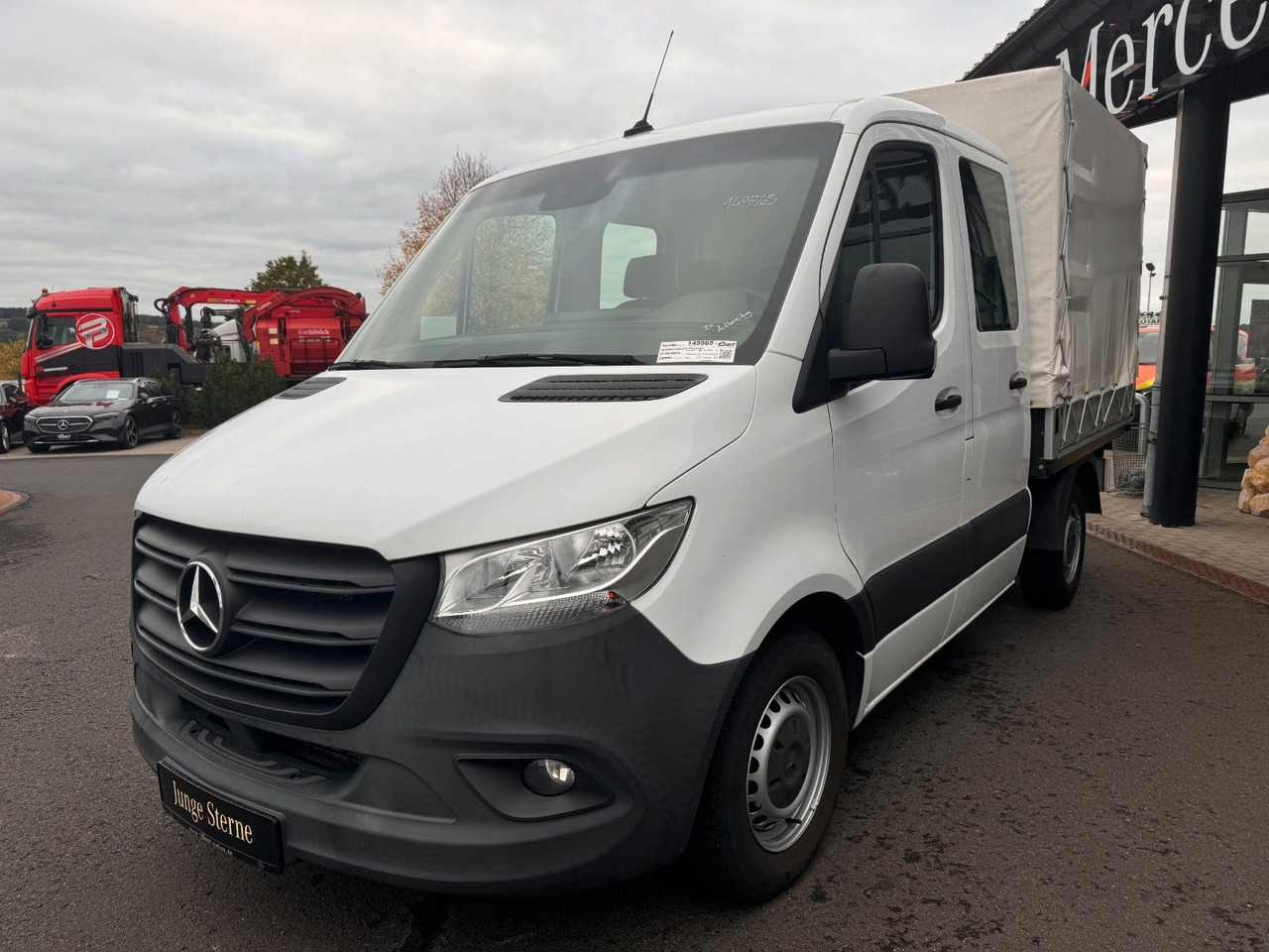 Mercedes-Benz Sprinter 215 CDI DoKa 9G Klima AHK SHZ - Тентованный фургон, Грузопассажирский фургон: фото 3 Mercedes-Benz Sprinter 215 CDI DoKa 9G Klima AHK SHZ - Тентованный фургон, Грузопассажирский фургон: фото 3