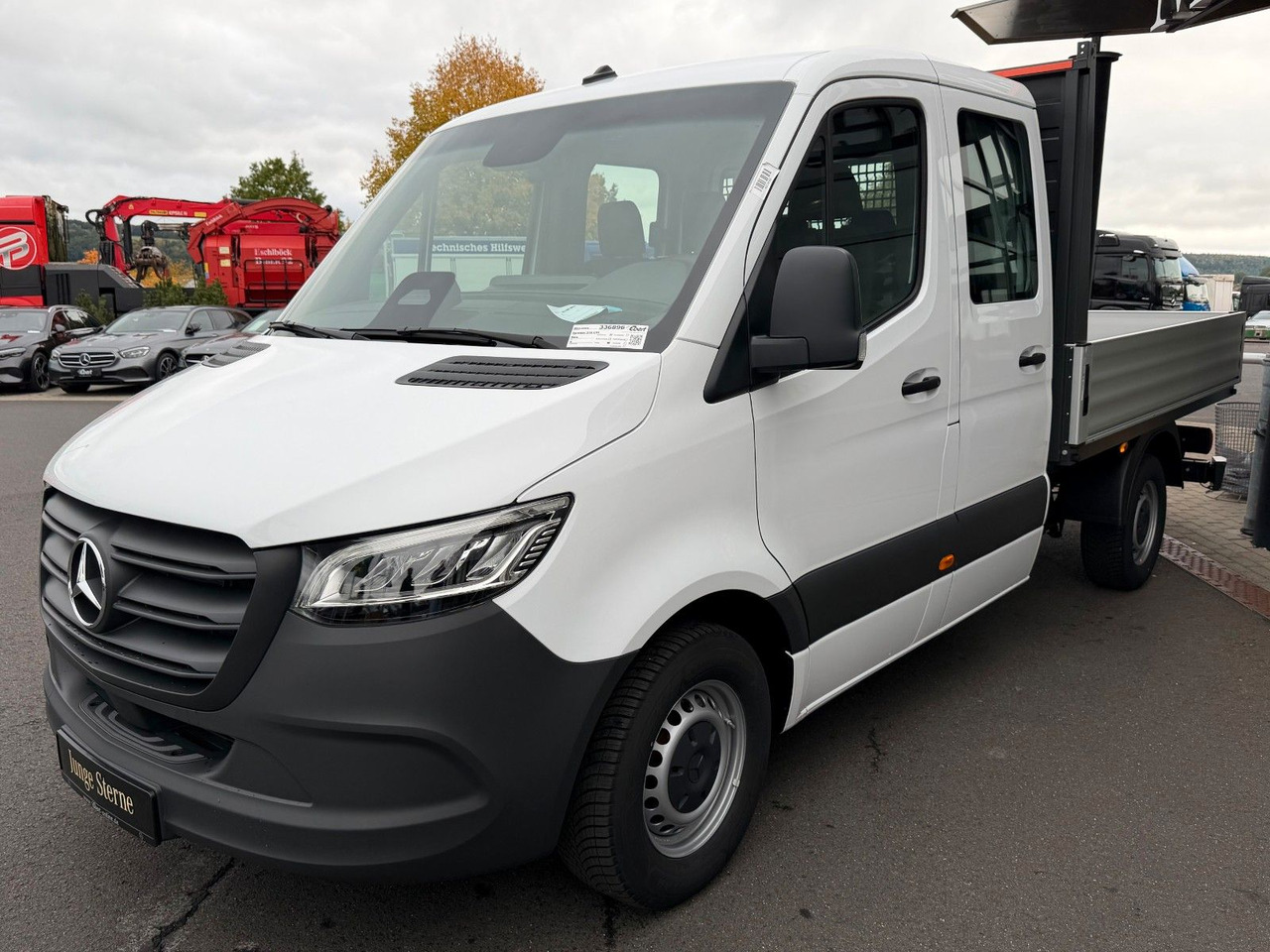 Mercedes-Benz Sprinter 319 CDI 3665 DoKa AHK Klima LED - Тентованный фургон, Грузопассажирский фургон: фото 3 Mercedes-Benz Sprinter 319 CDI 3665 DoKa AHK Klima LED - Тентованный фургон, Грузопассажирский фургон: фото 3