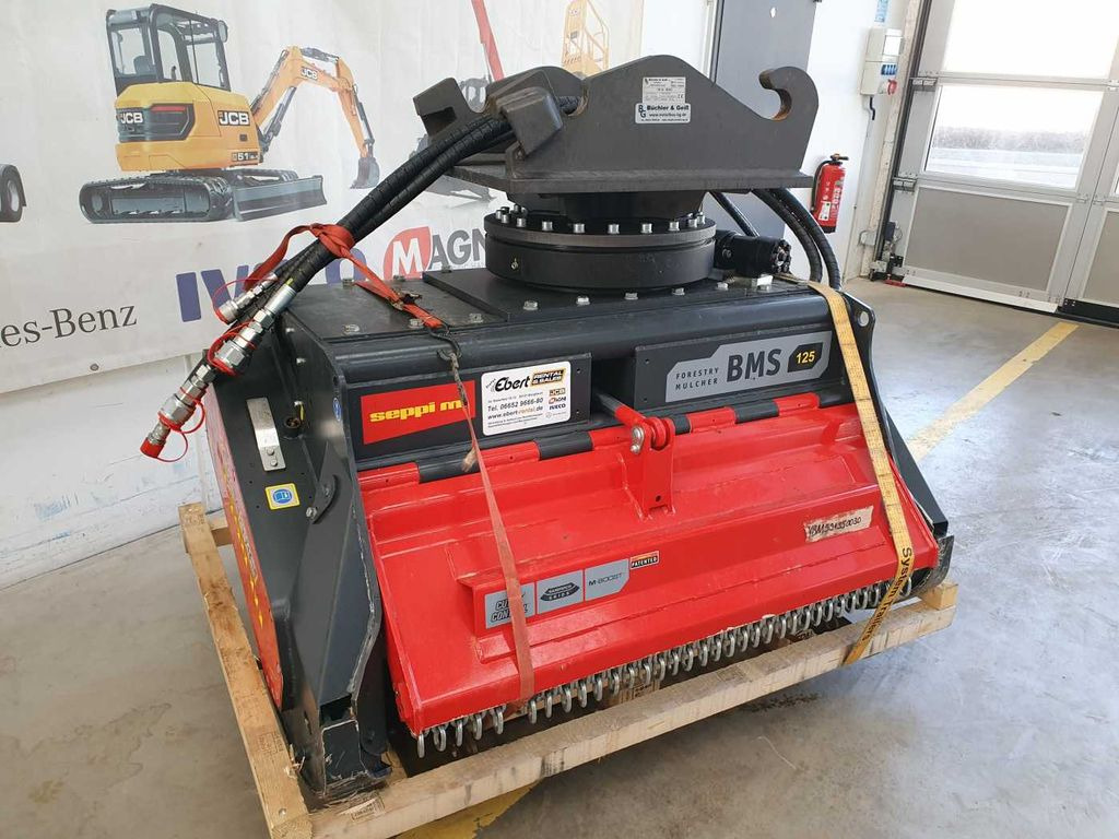Seppi M. BMS 125 Forstmulcher / Drehmotor / DEMO - Лесной мульчер: фото 4 Seppi M. BMS 125 Forstmulcher / Drehmotor / DEMO - Лесной мульчер: фото 4