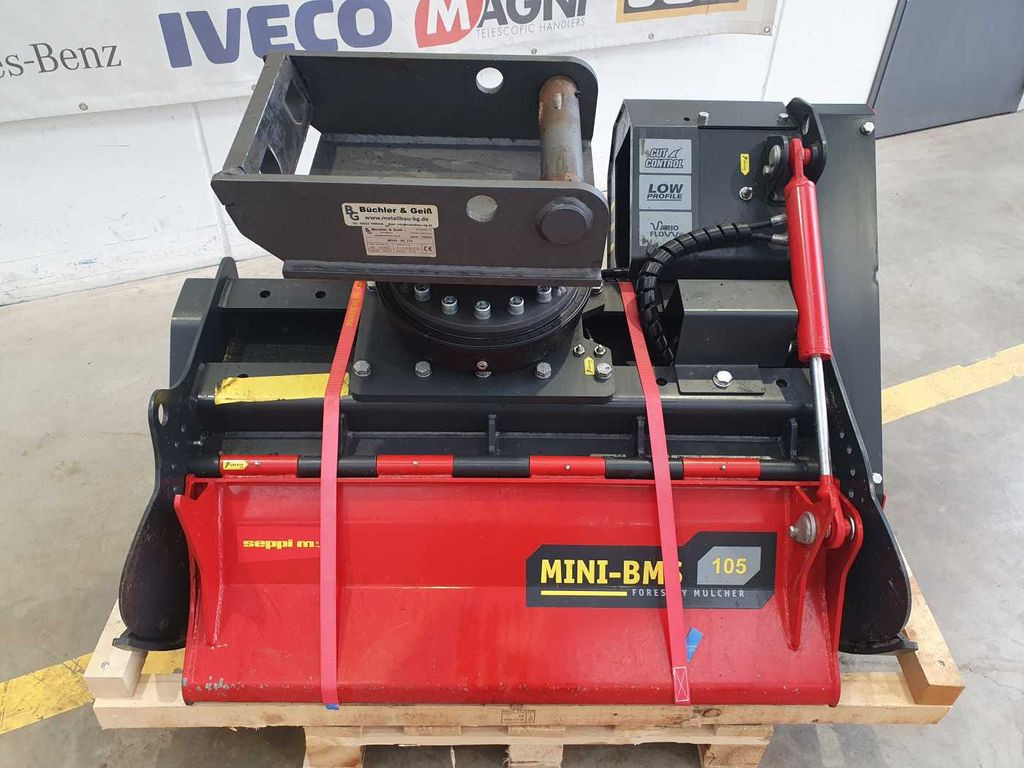 Seppi M. MINI-BMS 105 Mulcher / DEMO / Drehmotor Seppi M. MINI-BMS 105 Mulcher / DEMO / Drehmotor - Лесной мульчер: фото 3 Seppi M. MINI-BMS 105 Mulcher / DEMO / Drehmotor Seppi M. MINI-BMS 105 Mulcher / DEMO / Drehmotor - Лесной мульчер: фото 3