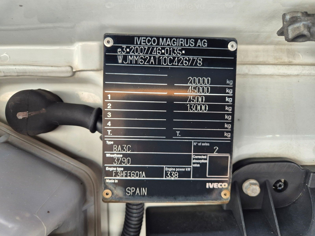 Тягач Iveco Stralis 460NP LNG 4x2 3 Stück: фото 29