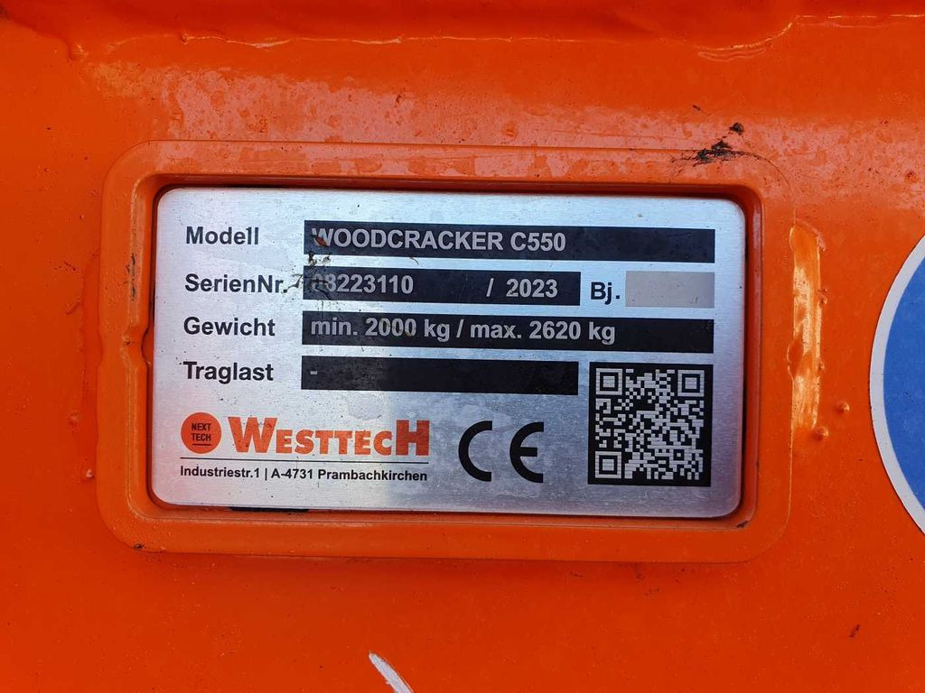 Валочная головка Westtech Woodcracker C550 Sammler Power-Tiltator: фото 12
