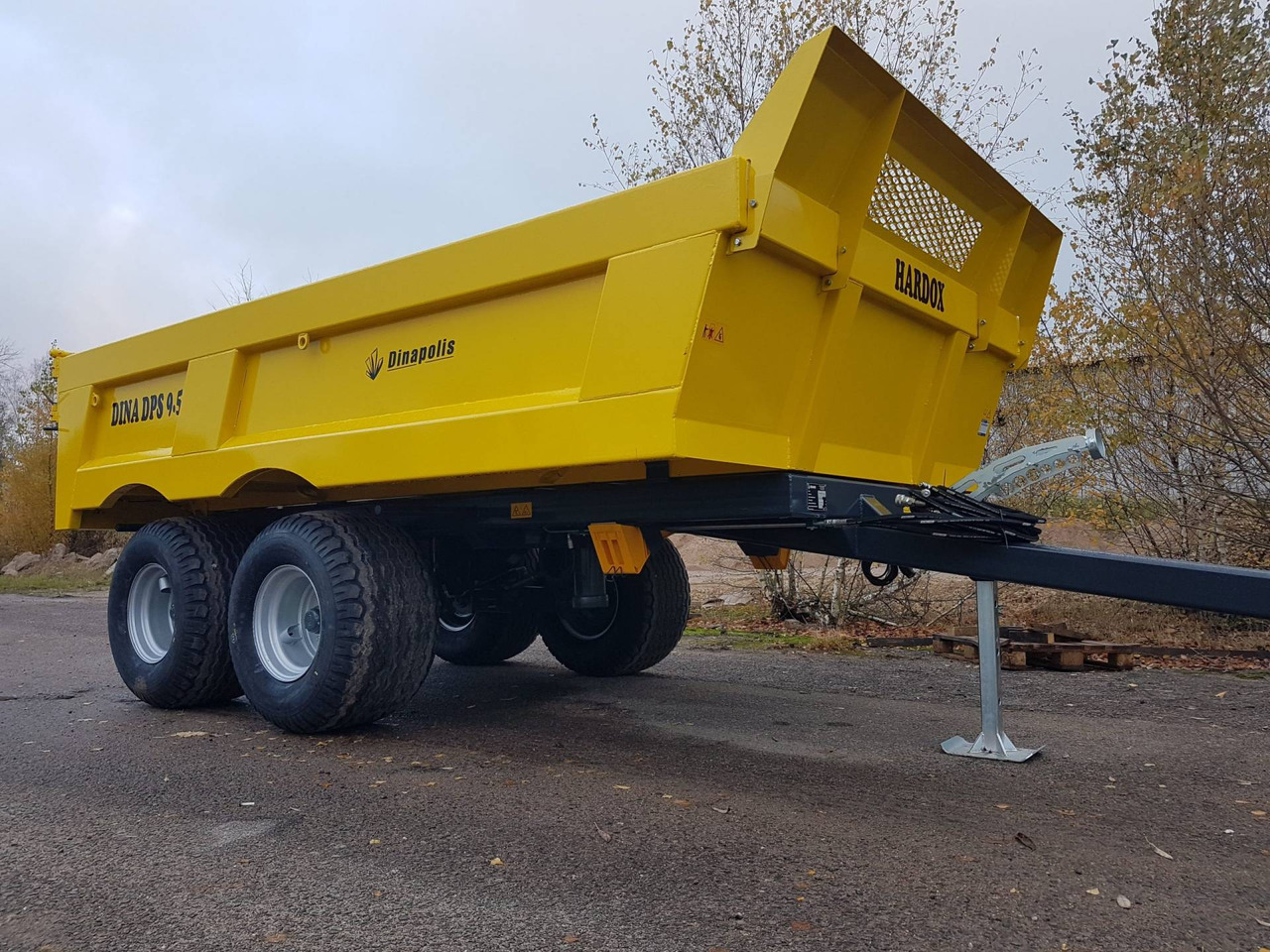 Dinapolis Heavy Duty dump truck DPS 9.5 t - Сельскохозяйственный прицеп-самосвал: фото 2 Dinapolis Heavy Duty dump truck DPS 9.5 t - Сельскохозяйственный прицеп-самосвал: фото 2