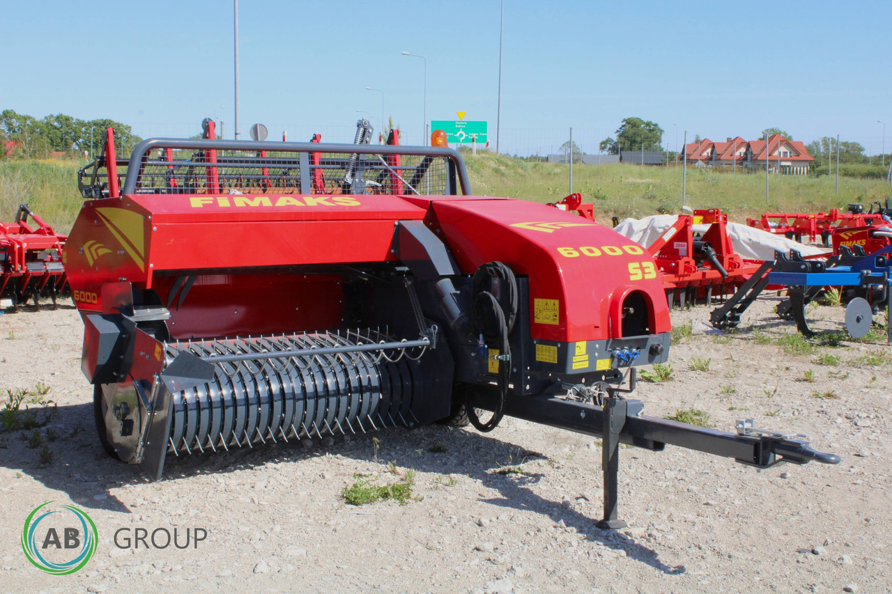 Fimaks 6000 Square Baler - Пресс-подборщик тюковый: фото 1 Fimaks 6000 Square Baler - Пресс-подборщик тюковый: фото 1